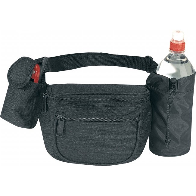 fanny pack with drink holder