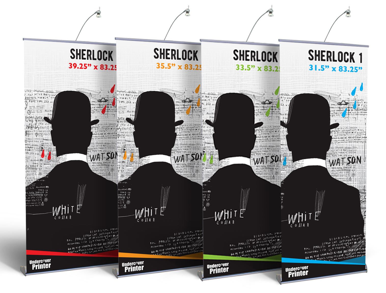 Pull up- banner stand- Pull up banner stands- Sherlock- trade show- display- local- VA- Undercover Printer