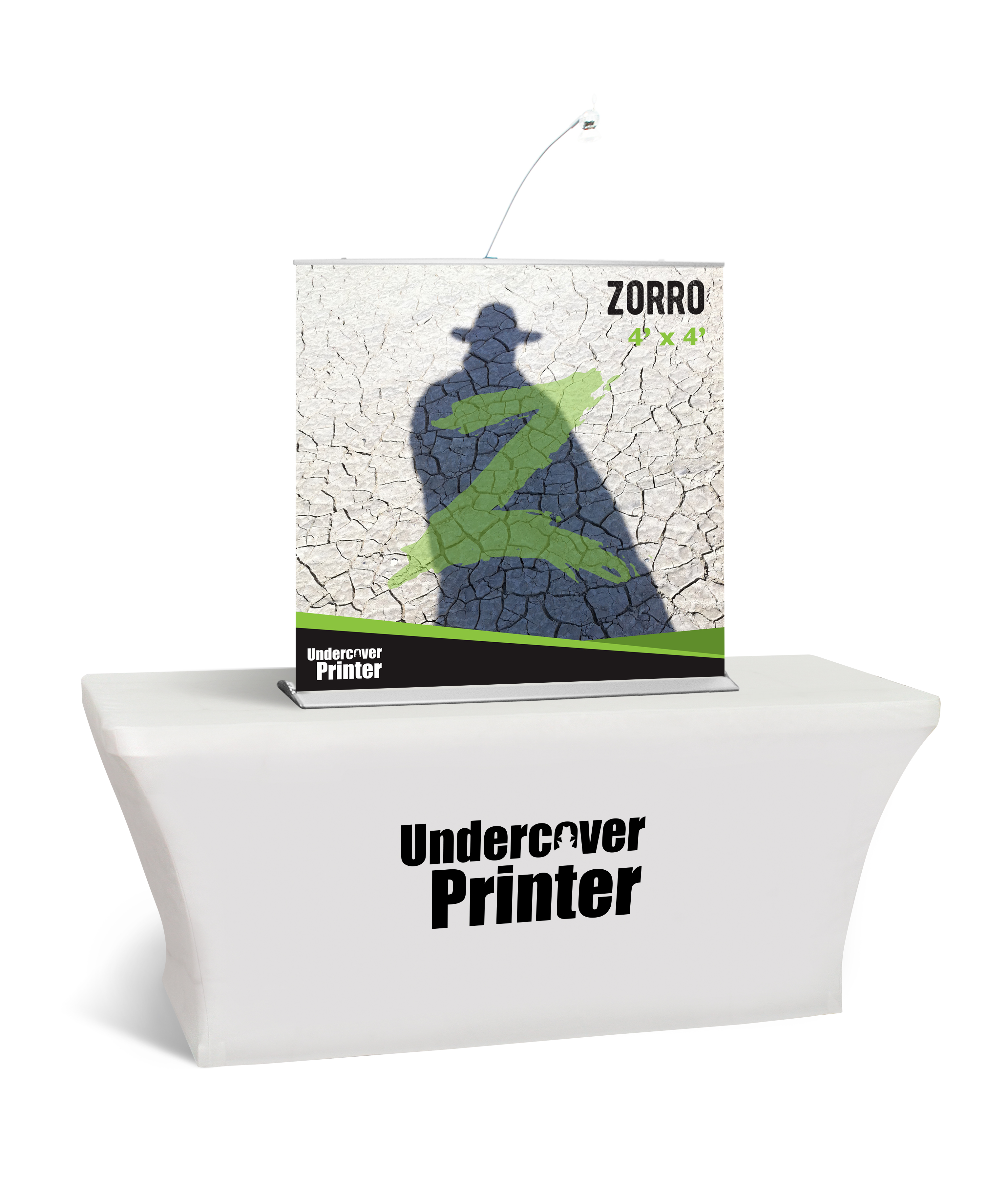 table- banner- table banner- table top- trade show- display- local- VA- Undercover Printer