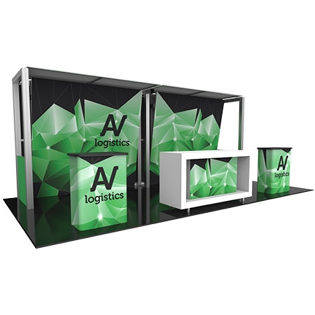 20ft- booth- display- trade show- rental- local- VA- Undercover Printer